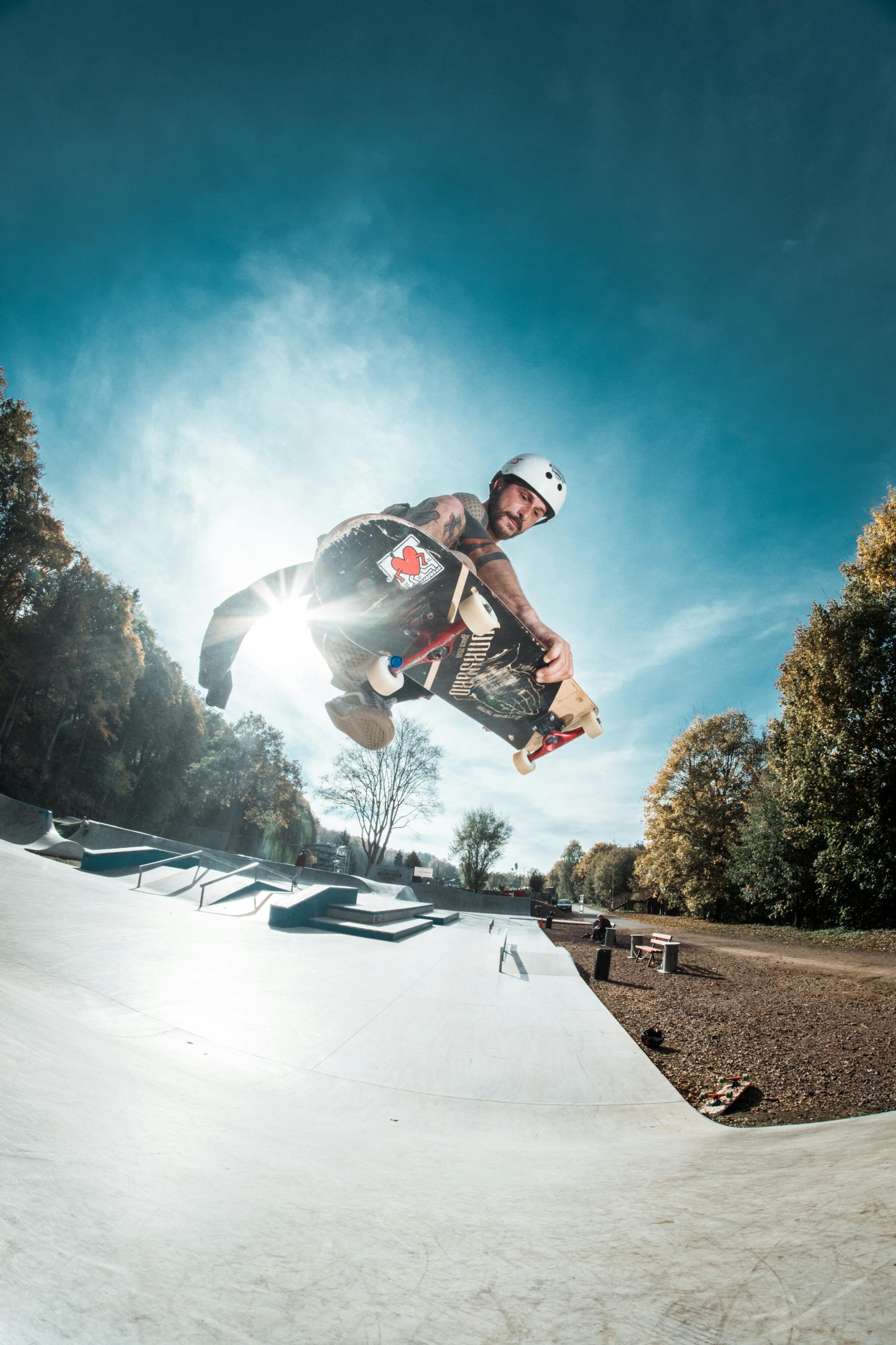 Skateboarding